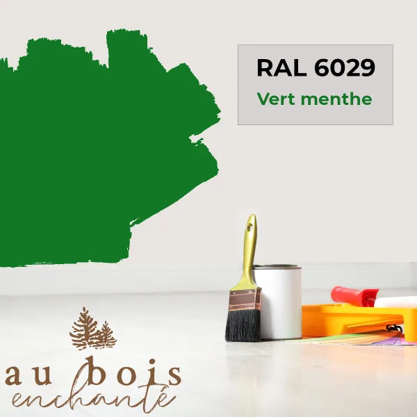 Teinte norme jouet Vert menthe RAL 6029  - Au Bois Enchanté