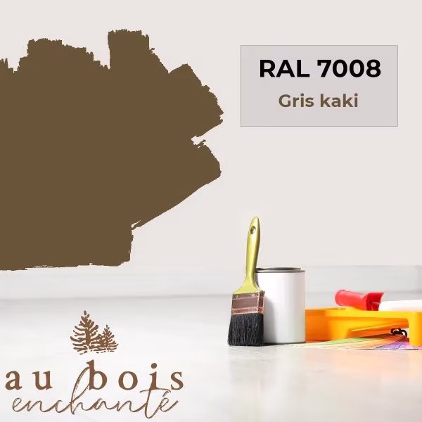 Toy standard shade Khaki Grey RAL 7008  - Au Bois Enchanté