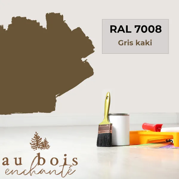 Toy standard shade Khaki Grey RAL 7008  - Au Bois Enchanté