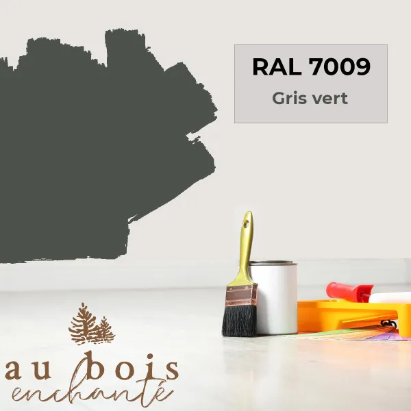 Teinte norme jouet Gris vert RAL 7009  - Au Bois Enchanté