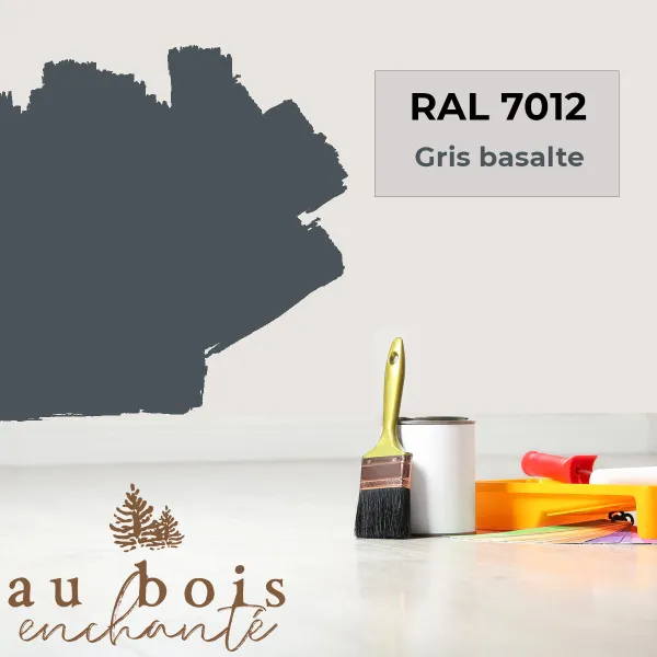 Teinte norme jouet Gris basalte RAL 7012  - Au Bois Enchanté