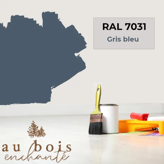 Teinte norme jouet Gris pierre RAL 7031  - Au Bois Enchanté