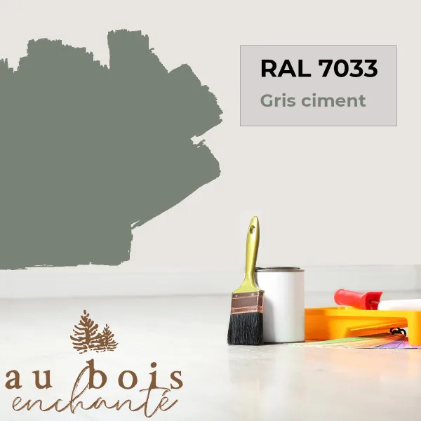 Teinte norme jouet Gris ciment RAL 7033  - Au Bois Enchanté