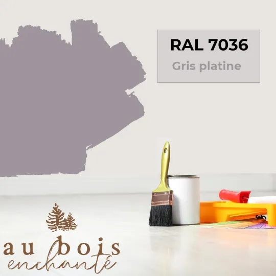 Teinte norme jouet Gris platine RAL 7036  - Au Bois Enchanté
