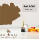 Toy standard shade Brown green RAL 8000  - Au Bois Enchanté
