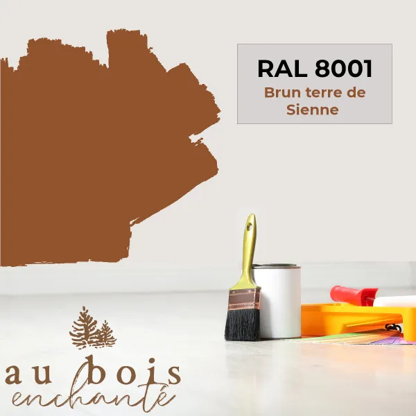 Toy standard shade Earth brown RAL 8001  - Au Bois Enchanté