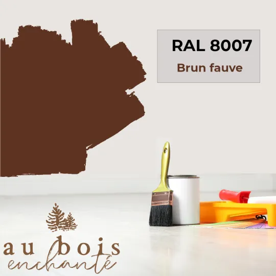 Teinte norme jouet Brun fauve RAL 8007  - Au Bois Enchanté