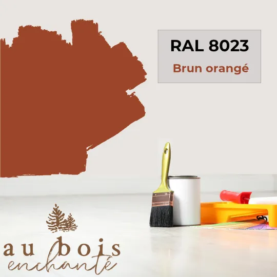 Teinte norme jouet Brun orangé RAL 8023  - Au Bois Enchanté