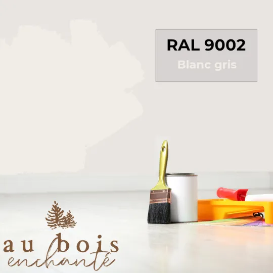 Teinte norme jouet Blanc gris RAL 9002  - Au Bois Enchanté