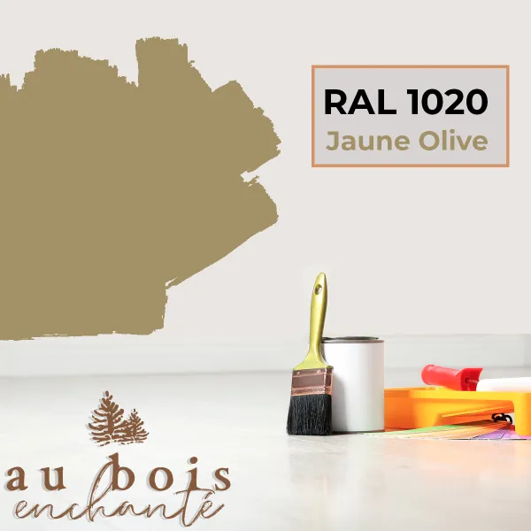 Toy standard shade Olive yellow RAL 1020  - Au Bois Enchanté