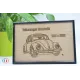 Volkswagen Beetle painting in Finnish birch plywood Finnish birch plywood 5 ply - Au Bois Enchanté