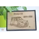 Tableau 2CV Citroën en contre-plaqué bouleau finlandais Contre-plaqué bouleau finlandais 5 plis - Au Bois Enchanté