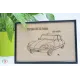 Tableau Citroën DS 23 Pallas en contre-plaqué bouleau finlandais Contre-plaqué bouleau finlandais 5 plis - Au Bois Enchanté
