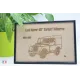 Tableau Land Rover 80" Minerva Séries'1 en contre-plaqué bouleau finlandais.-Au bois enchanté
