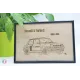 Tableau Renault 5 Turbo 2 en contre-plaqué bouleau finlandais Contre-plaqué bouleau finlandais 5 plis - Au Bois Enchanté