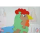 Puzzle en bois poule Bois Hêtre - Au Bois Enchanté
