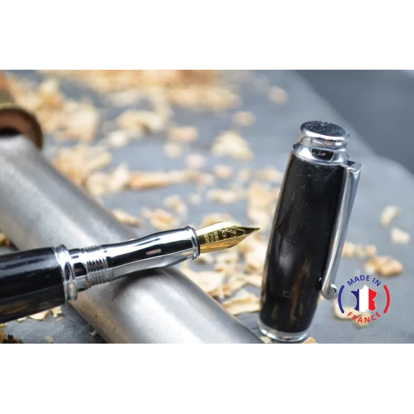 Julian pen pen in Ebony wood  - Au Bois Enchanté