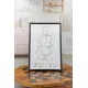 Birth chart white background 4-ply Finnish birch plywood - Au Bois Enchanté