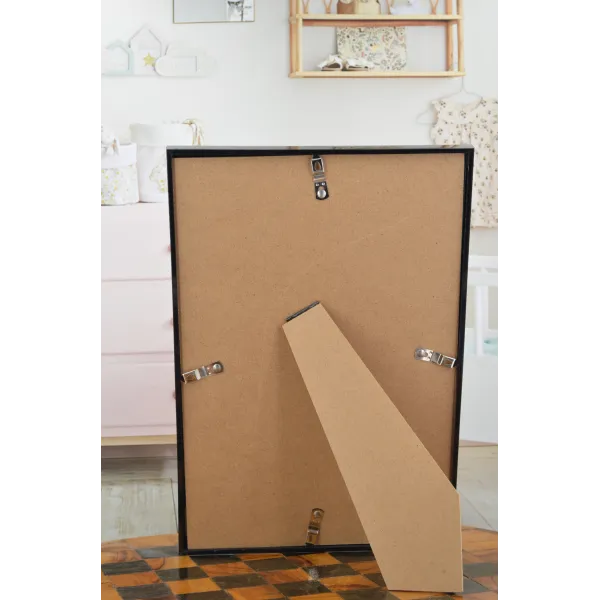 Birth chart with a wooden background 4-ply Finnish birch plywood - Au Bois Enchanté