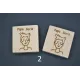 Jeu Memory famille personnalisable en bois Bois Hêtre - Au Bois Enchanté