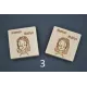 Jeu Memory famille personnalisable en bois Bois Hêtre - Au Bois Enchanté