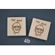Jeu Memory famille personnalisable en bois Bois Hêtre - Au Bois Enchanté