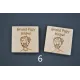 Jeu Memory famille personnalisable en bois Bois Hêtre - Au Bois Enchanté