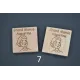 Jeu Memory famille personnalisable en bois Bois Hêtre - Au Bois Enchanté