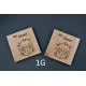 Jeu Memory famille personnalisable en bois Bois Hêtre - Au Bois Enchanté