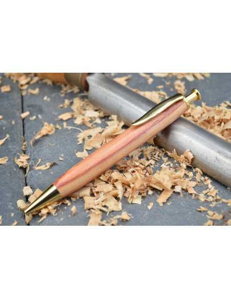 Stylo bille Siena en bois de rose Bois de rose - Au Bois Enchanté