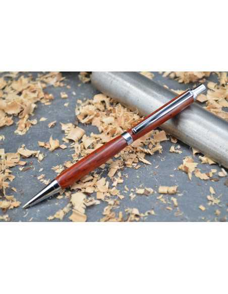 Wooden mechanical pencil pen from Cocobolo Cocobolo wood - Au Bois Enchanté
