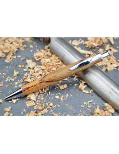 Siena Ballpoint Pen in Snake Wood Snake wood - Au Bois Enchanté