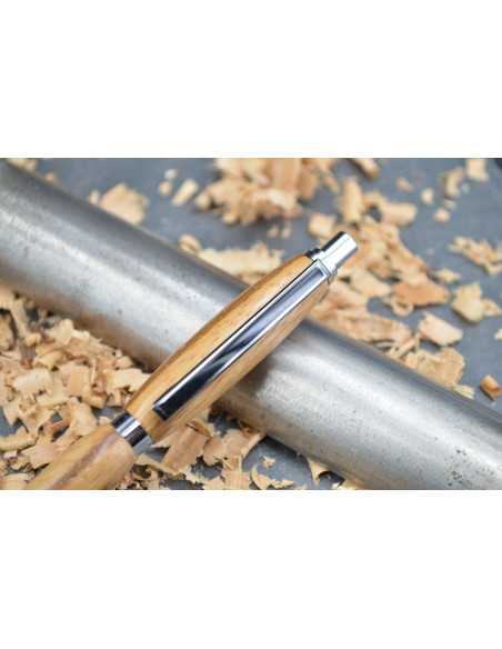 Zebrano wood elegantness pencil Zebra wood - Au Bois Enchanté
