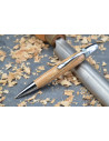 Alyssa ballpoint pen in spalted beech wood Olive wood - Au Bois Enchanté