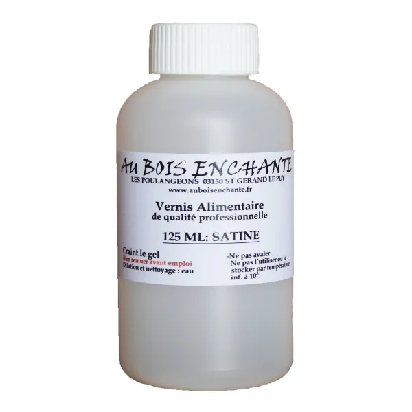Vernis alimentaire 125 ml  - Au Bois Enchanté