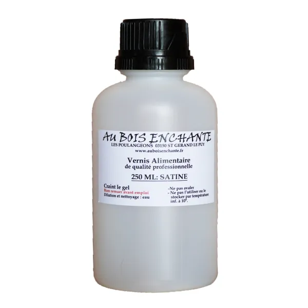 Food varnish 250 ml  - Au Bois Enchanté