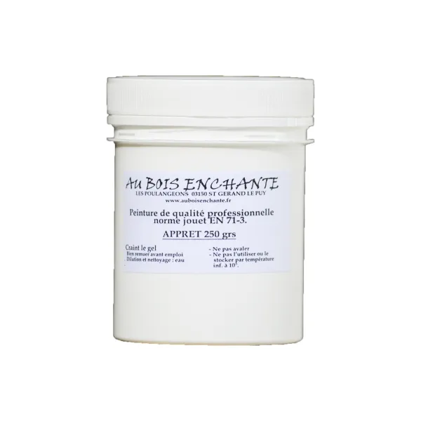 White 250g wooden toy standard  - Au Bois Enchanté