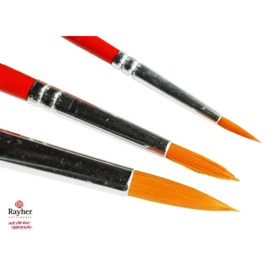Set de 3 pinceaux ronds  - Au Bois Enchanté