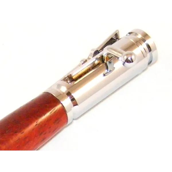 Stylo bois Le colt en Padouk Bois de padouk bois africain - Au Bois Enchanté