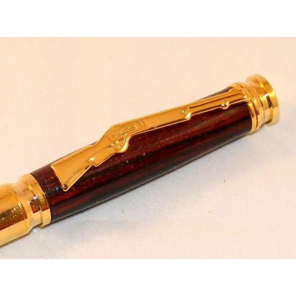 Stylo bille Le Colt en cocobolo Bois cocobolo - Au Bois Enchanté