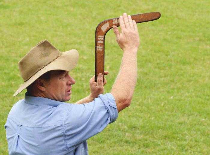 Inclinaison correcte du boomerang